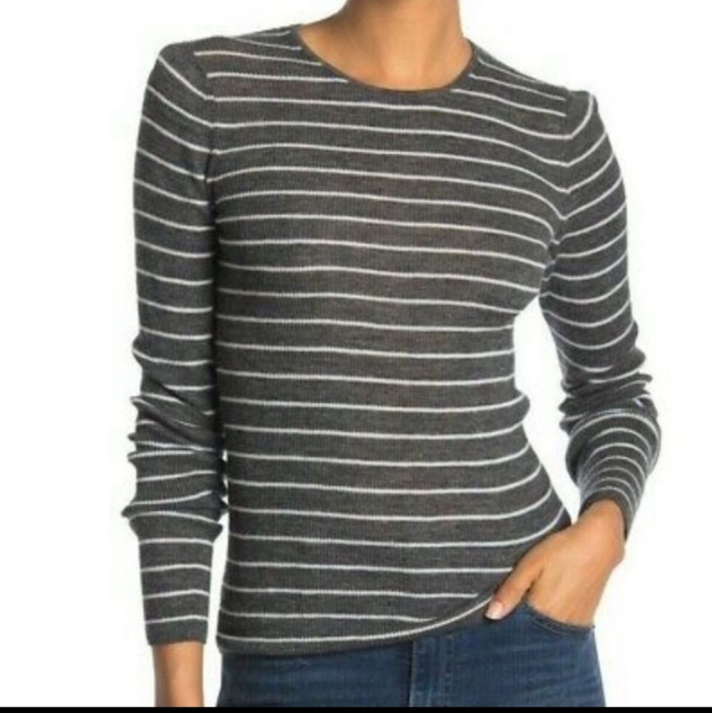 Vince striped wool sweater - Picture 1 of 4